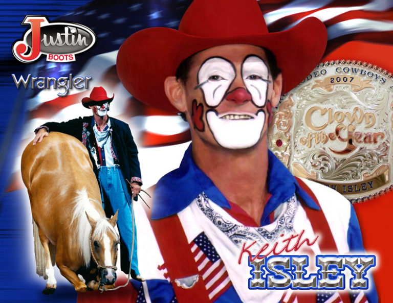 2020 Rodeo Clown & Specialty Act- Keith Isley